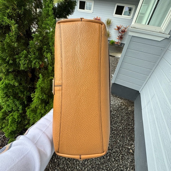 Rebecca Minkoff Tan Pebbled Leather Tote Bag - Picture 15 of 15